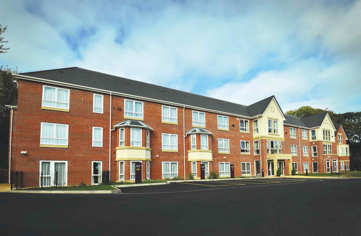 View of Priorslee House building from outside